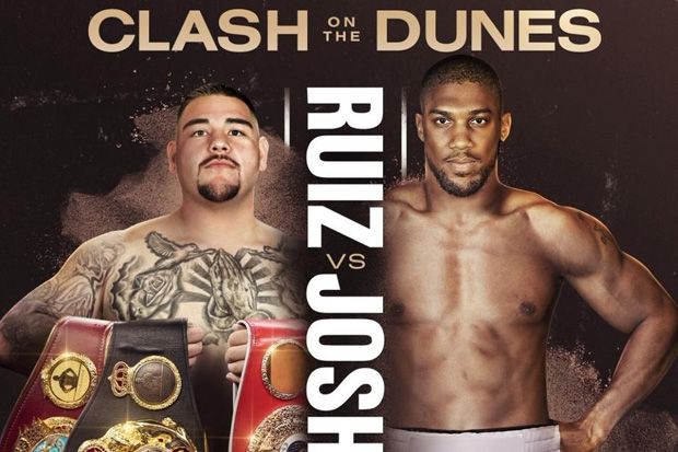 Tiket Joshua vs Ruiz...