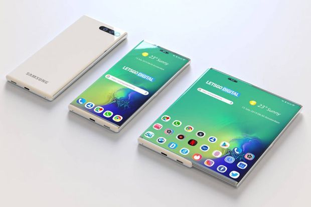 Layar Samsung Galaxy...