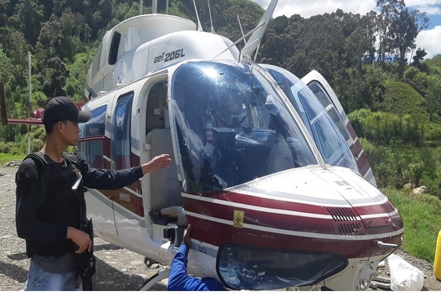OPM Tembaki Helikopter...