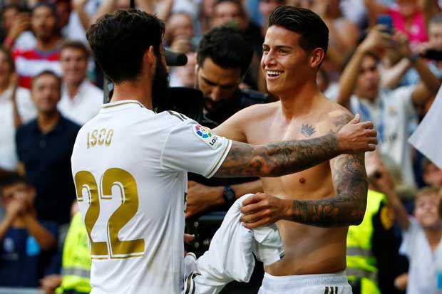 Mampukah Duo James-Isco...