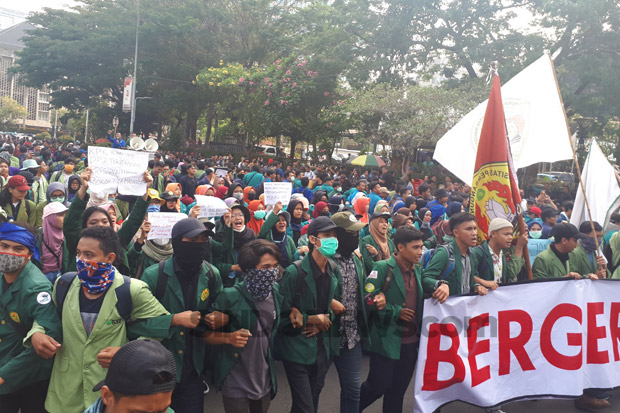 Mahasiswa BEM SI Jabodetabek-Banten...