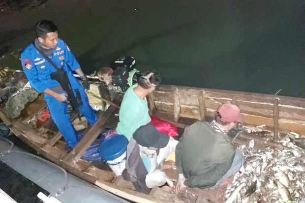Polair Tangkap Tiga...