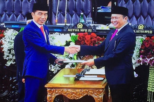 Pidato Perdana, Jokowi...