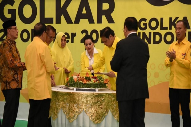HUT ke-55, Partai Golkar...