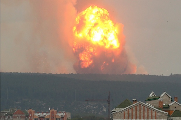AS: Rusia Tutupi Ledakan...