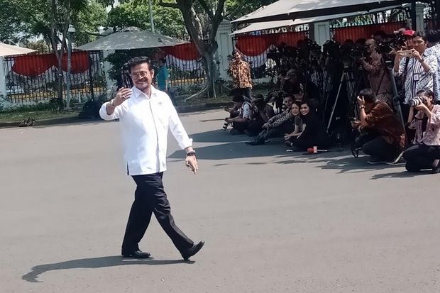 Datang ke Istana, Syahrul...