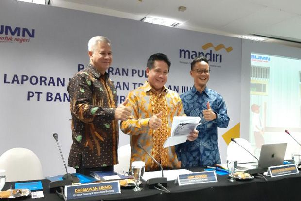 Bank Mandiri Catat Laba...