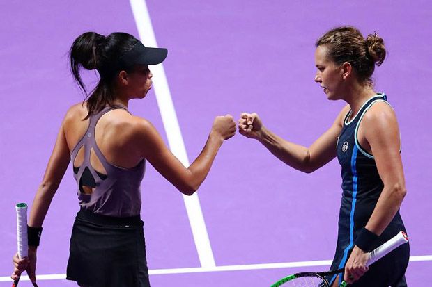 Debut Manis Strycova/Hsieh,...