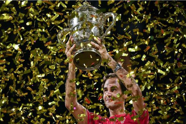 Sempurnanya Roger Federer...