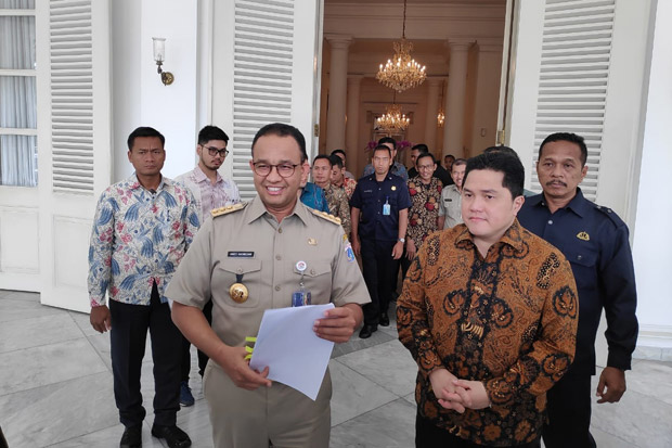 Sambangi Anies, Erick...
