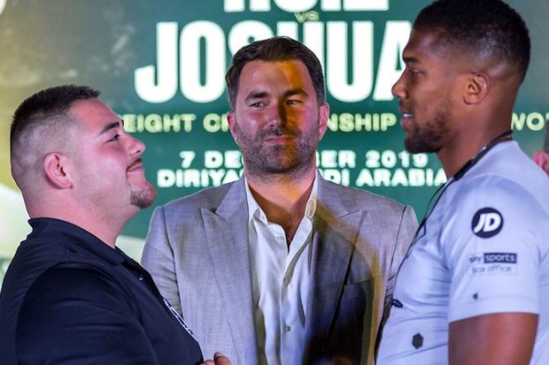 Promotor Eddie Hearn...
