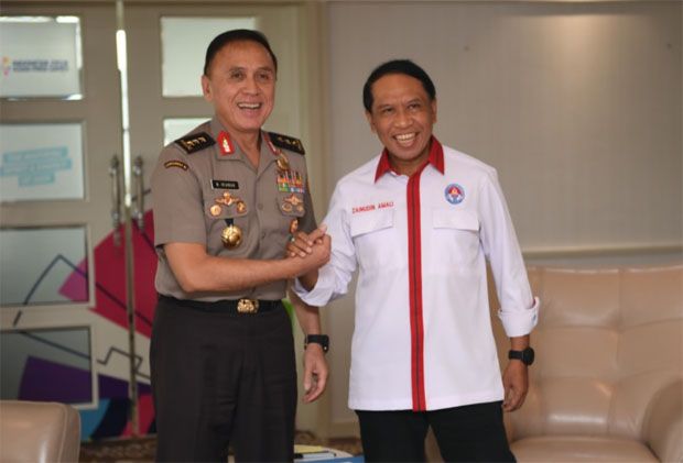 Bertemu Menpora, Iwan...