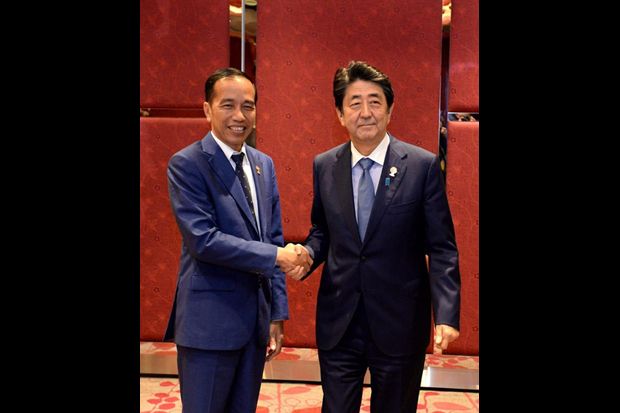 Bertemu PM Jepang, Jokowi...