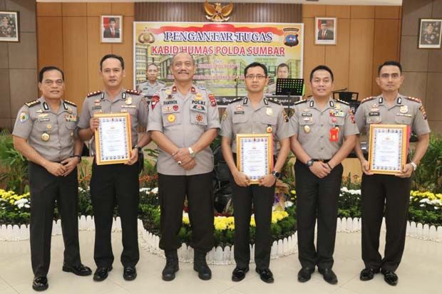 Tiga Perwira Polda Sumbar...