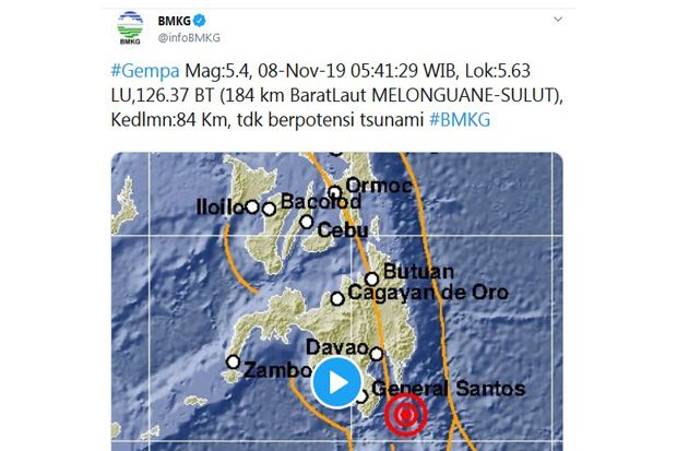 Gempa 5,4 SR Guncang...