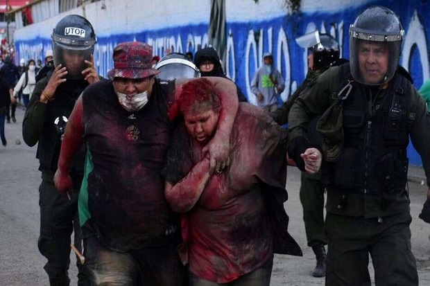 Demonstran Bolivia Seret...