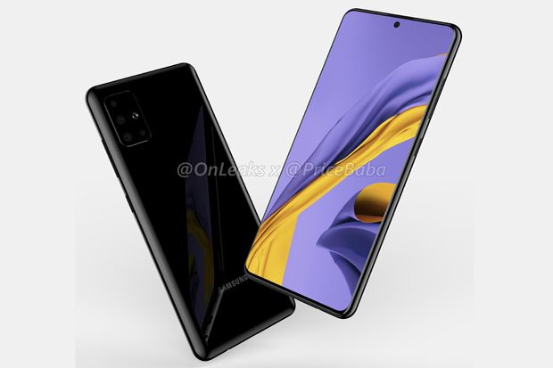 Galaxy A51 dengan Punch-Hole...