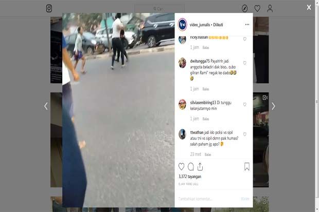 Viral, Polisi dan TNI...