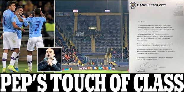 Guardiola Kirim Surat...