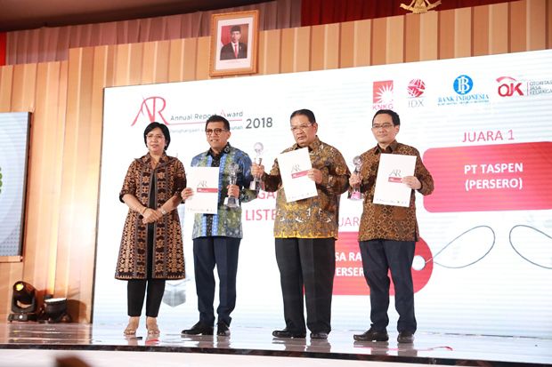 Taspen Raih Penghargaan...