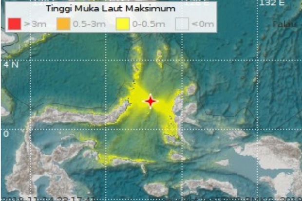 Peringatan Tsunami Gempa...