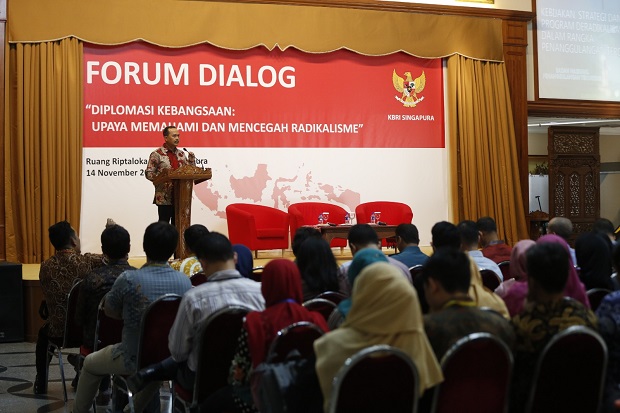 Cegah Radikalisme, KBRI...