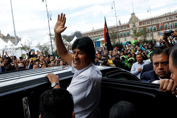 Morales Sebut AS di...