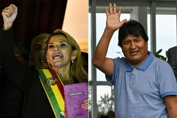 Presiden Sementara Bolivia...