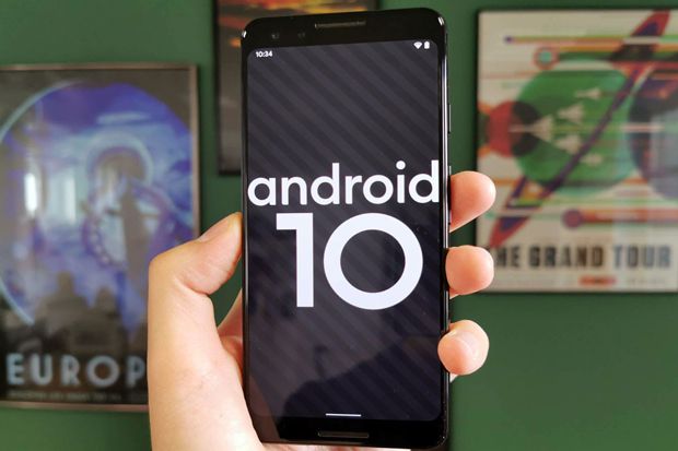 Pembaruan Android 10...