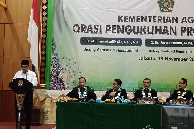 Menag Fachrul Razi Hadiri...
