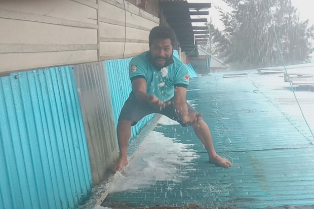 Wilayahnya Turun Hujan...