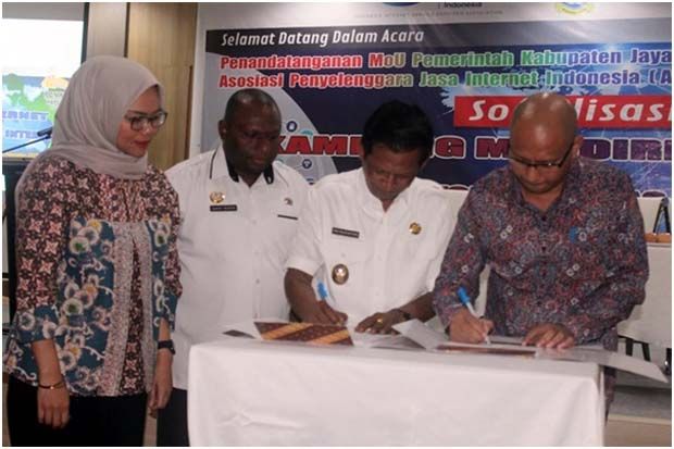 Pemkab Jayapura Teken...