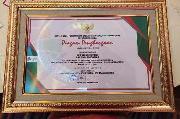 Nelson Bupati Terbaik...