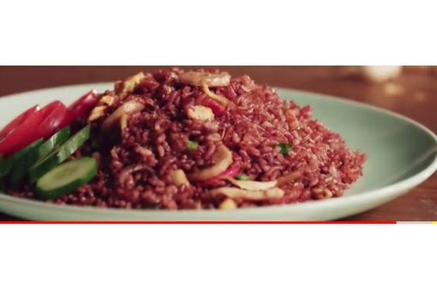 Nasi Goreng Beras Merah,...