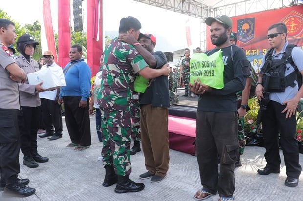 Gelar Baksos, Panglima...
