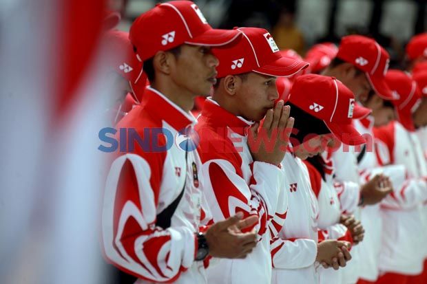 Kukuhkan Kontingen Indonesia...