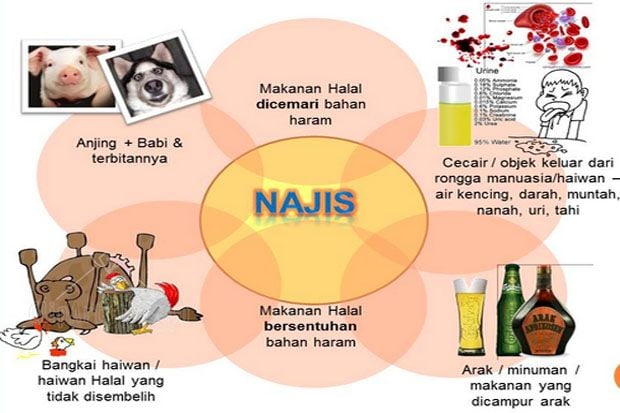 3 Macam Najis dan Cara...