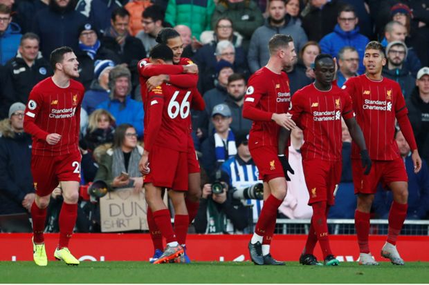 Bekuk Brighton, Liverpool...