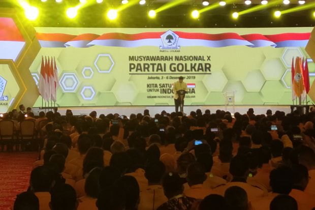 Buka Munas Golkar, Airlangga:...