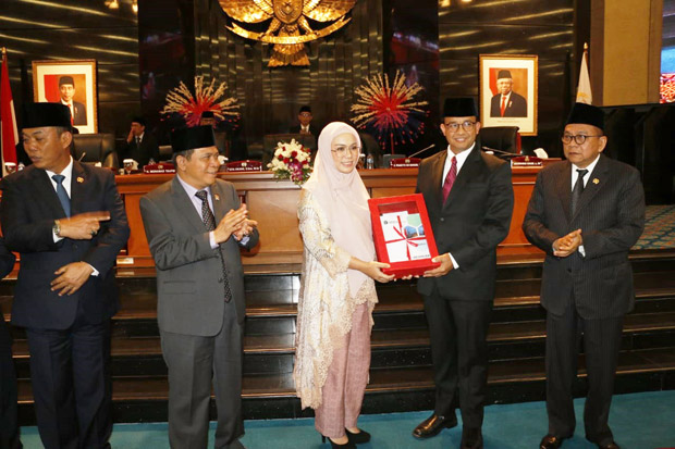 Anies Ajukan RAPBD DKI...