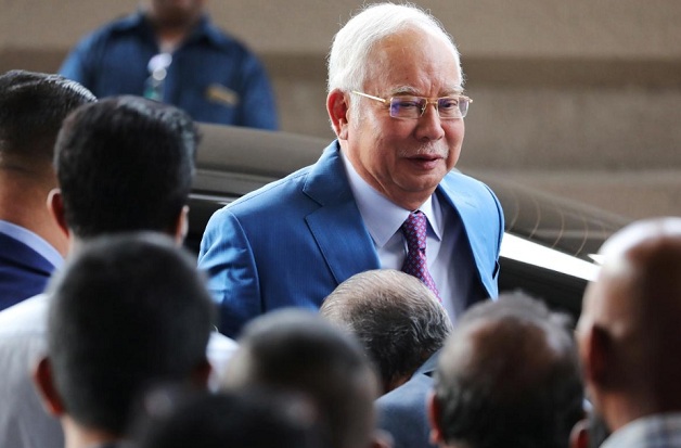 Mantan PM Malaysia Najib...
