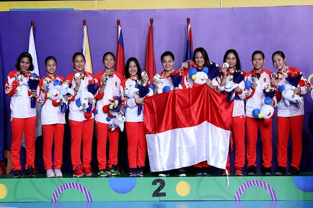Tim Beregu Putri Indonesia...