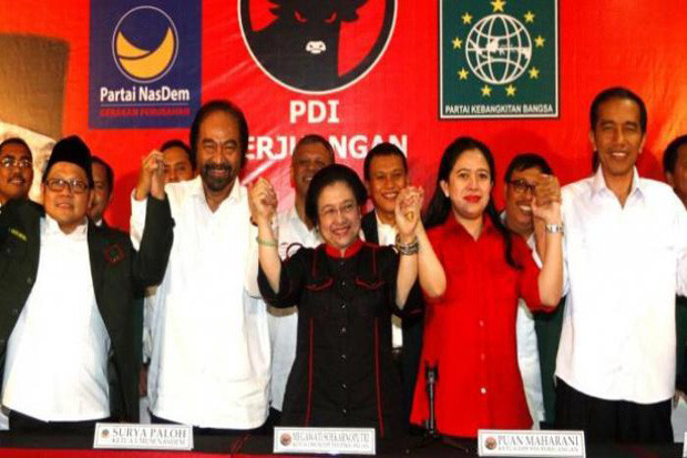 PDIP Ingin Parpol Koalisi...