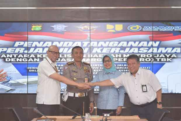 Jasa Marga dan Polisi...
