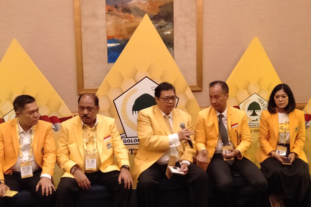 Airlangga dan Bamsoet...