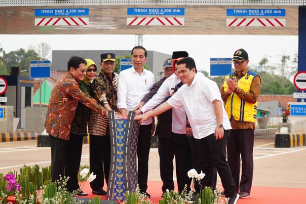 Diresmikan Jokowi, Jalan...