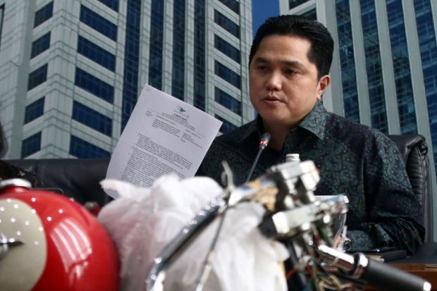Menteri Erick Masih...
