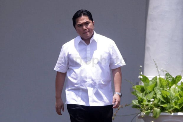Menteri BUMN Sambut...