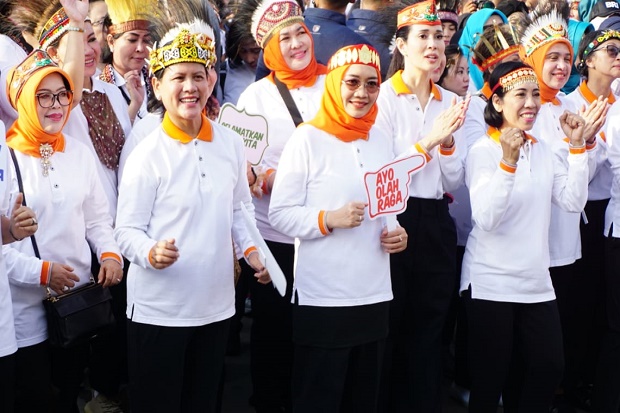 Iriana Jokowi dan Para...