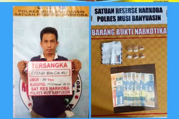 Bawa 6 Paket Sabu, Polisi...